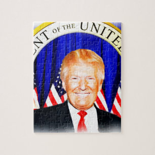 Donald TRUMP-for President of USA _ Jigsaw Puzzle