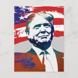 Donald Trump For President Postcard