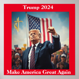 Donald Trump for President Poster