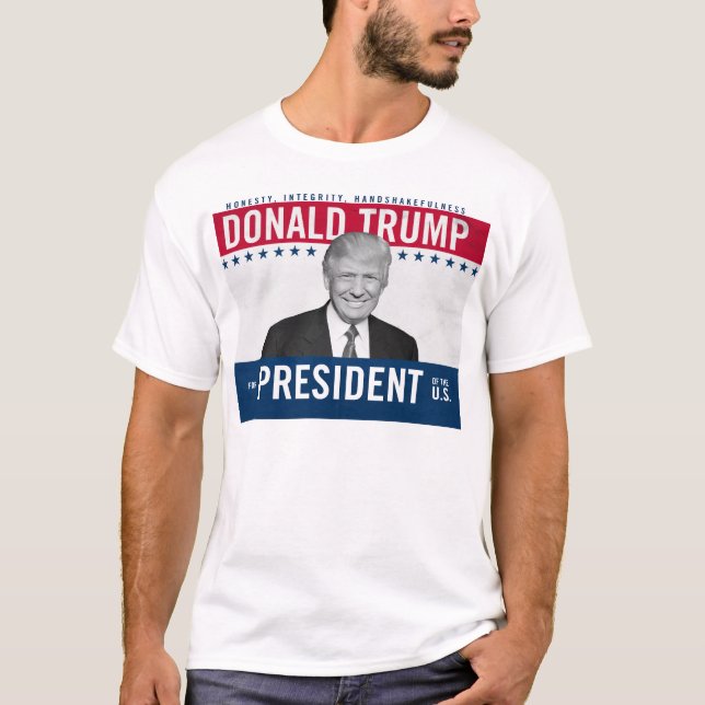 Donald Trump for president T-Shirt (Front)
