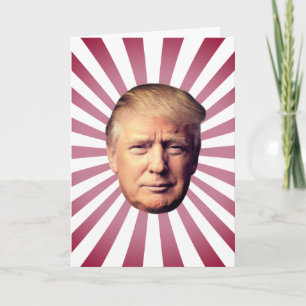 DONALD TRUMP FRIENDSHIP HELLO CARD