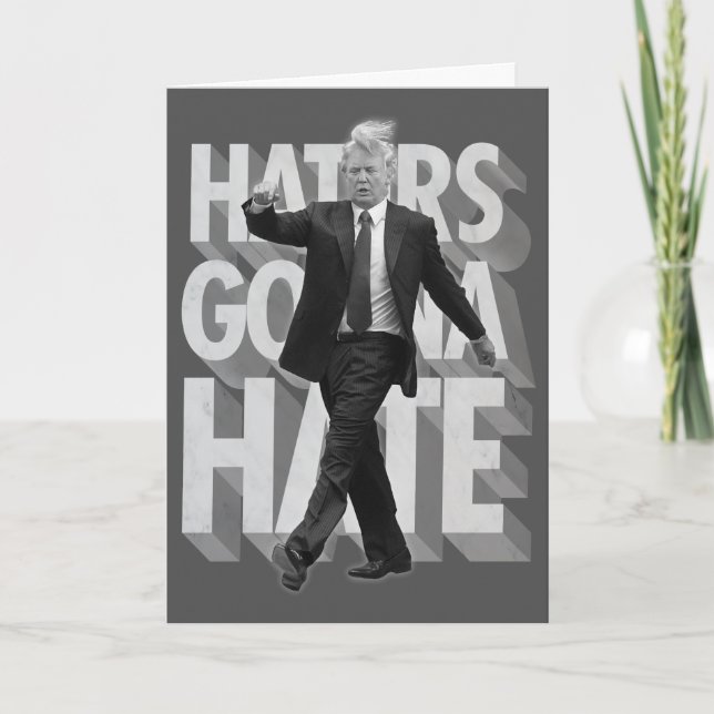 Donald Trump Funny Birthday Card (Front)