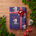 Donald Trump Funny Christmas MAGA-La-La-La Wrapping Paper<br><div class="desc">**Product Description:** This holiday season, get ready to spread some joy with our hilarious Donald Trump Christmas product! It’s the perfect way to add a dash of humour to your festive celebrations. Imagine the scene: your home is filled with family and friends, laughter is in the air, and you unveil...</div>