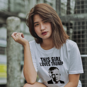 DONALD TRUMP funny T-shirts, ladies girls womens T-Shirt