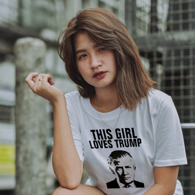DONALD TRUMP funny T-shirts, ladies girls womens T-Shirt (Creator Uploaded)