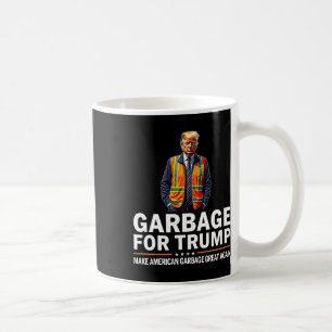 Donald Trump Garge Orange Reflective Safety Vest Coffee Mug
