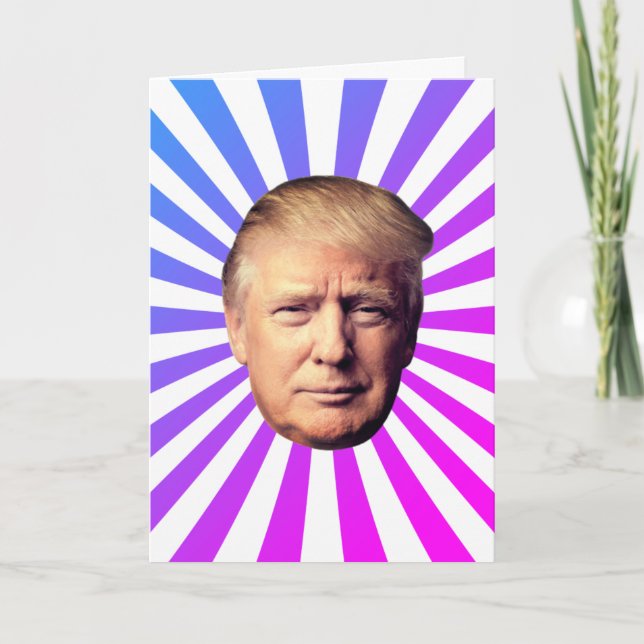DONALD TRUMP GET WELL CARD (Front)