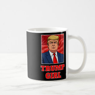 Donald Trump Girl Funny Great America President Su Coffee Mug