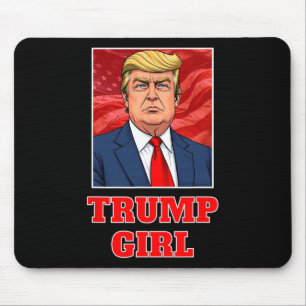Donald Trump Girl Funny Great America President Su Mouse Mat