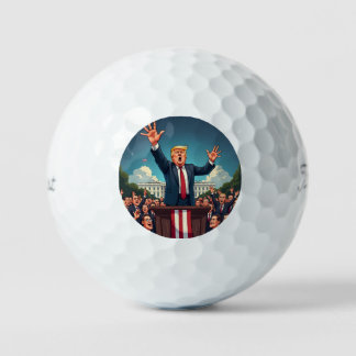 Donald Trump Golf Balls