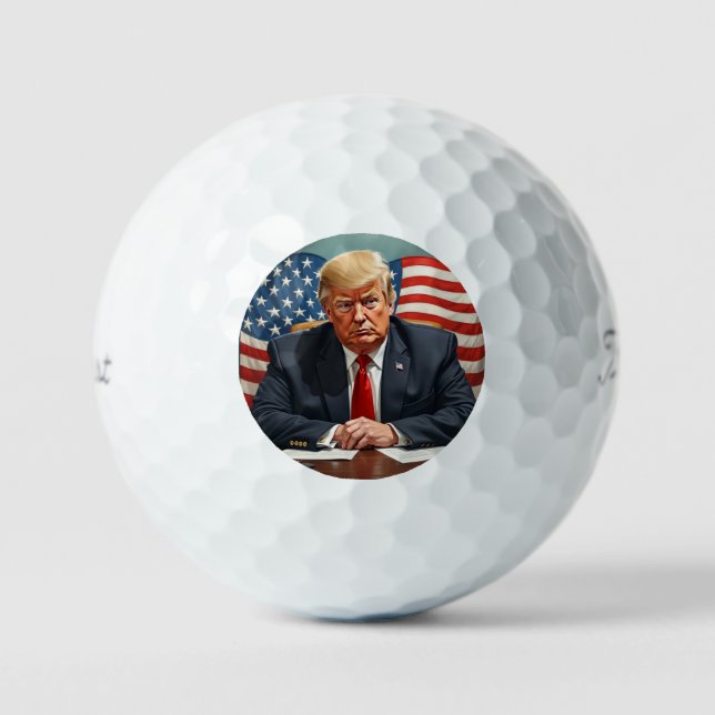 Donald Trump  Golf Balls (Front)