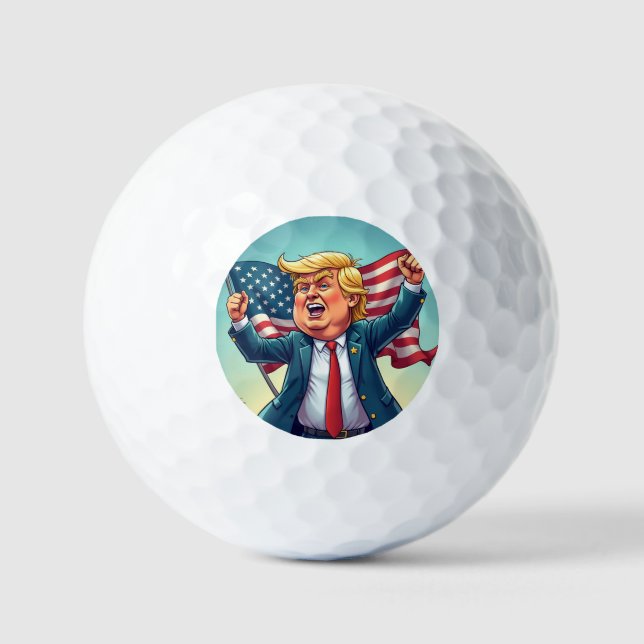 Donald Trump  Golf Balls (Front)