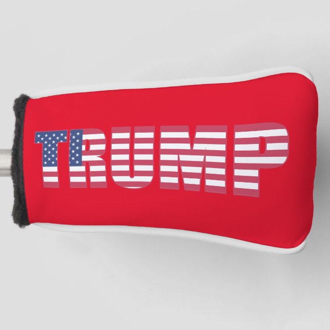 DONALD TRUMP GOLF HEAD COVER (Front)