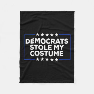 Donald Trump Halloween Costume Fleece Blanket