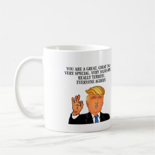 Donald Trump Happy Fathers Day Coffee Mug Large Gr