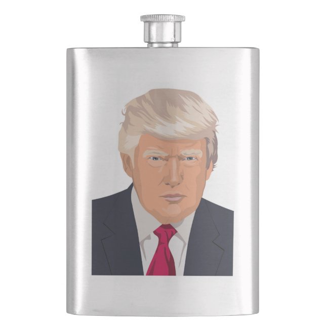 DONALD TRUMP HIP FLASK (Front)