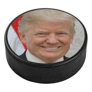 Donald Trump Hockey Puck