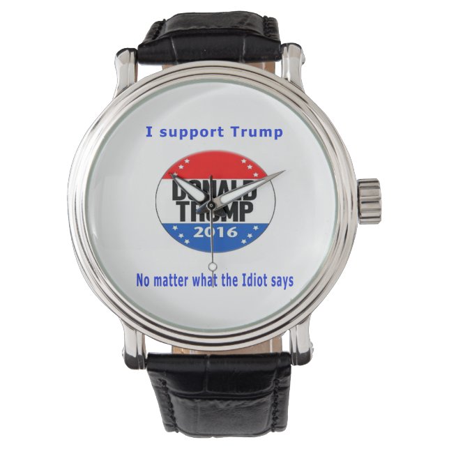Donald trump humour watch (Front)