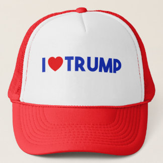 Donald Trump - I Love Trump Trucker Hat