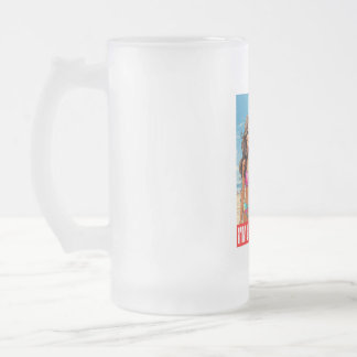 DONALD TRUMP - I’M A TRUMP GIRL FROSTED GLASS BEER MUG