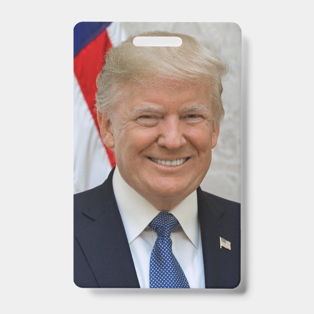Donald Trump ID Badge (Front)