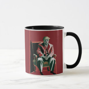 Donald Trump in Francis Bacon Style Mug