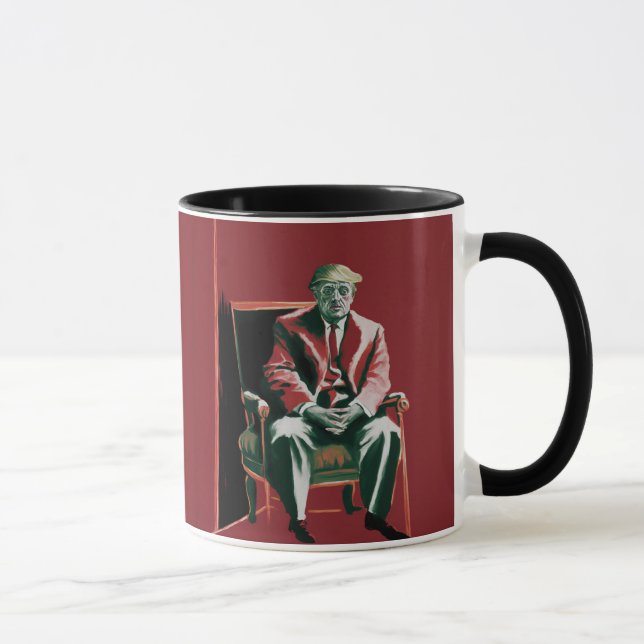 Donald Trump in Francis Bacon Style Mug (Right)