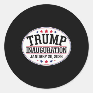 Donald Trump Inauguration Day 2025 1 Classic Round Sticker