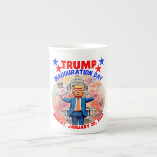DONALD TRUMP INAUGURATION DAY 2025 BONE CHINA MUG