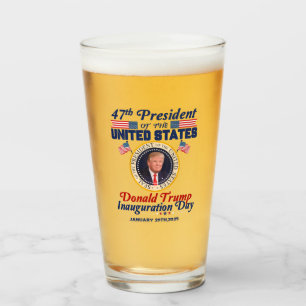 Donald Trump Inauguration Day Mugs Glass