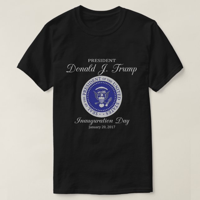 Donald Trump Inauguration Day T-Shirt (Design Front)