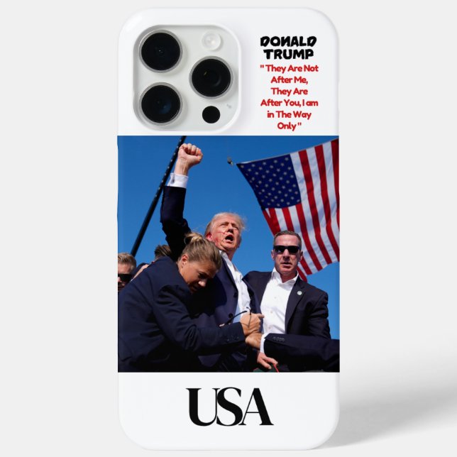 Donald Trump Iphone Case (Back)