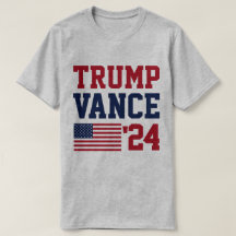 Donald Trump JD Vance 2024 American Flag