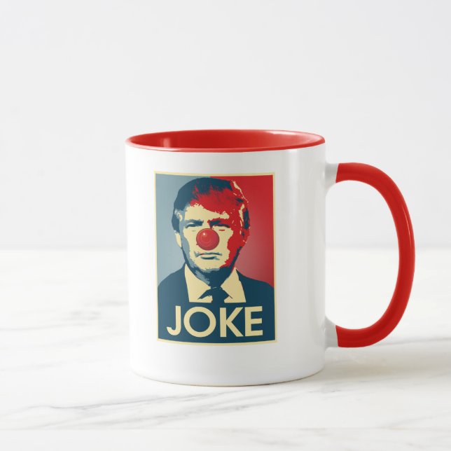 Donald Trump JOKE -- Anti-Trump 2016 - Mug (Right)