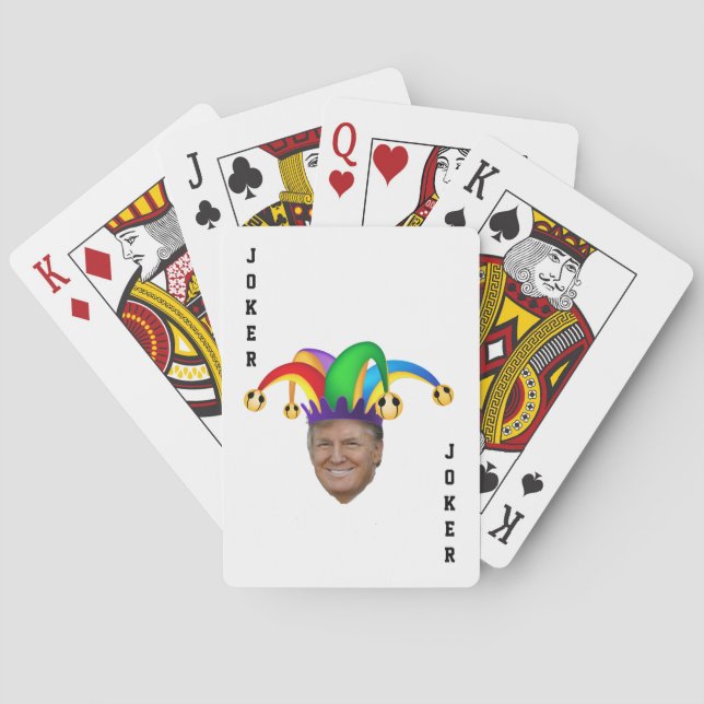 Donald Trump Joker Playing Cards (Back)