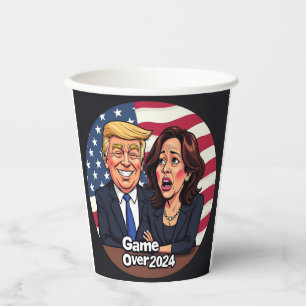 Donald Trump Kamala harris  Paper Cups