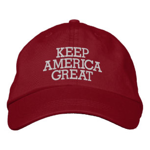 Donald Trump Keep America Great Embroidered Hat