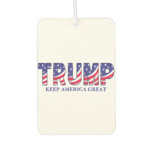 Donald Trump Keep America Great  Gift Watch Car Air Freshener