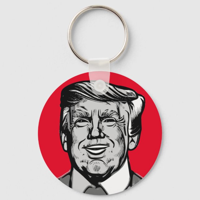 DONALD TRUMP  KEY RING (Front)