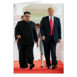 Donald Trump & Kim - Commemorative Coin On Back