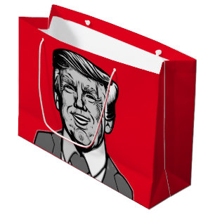DONALD TRUMP  LARGE GIFT BAG