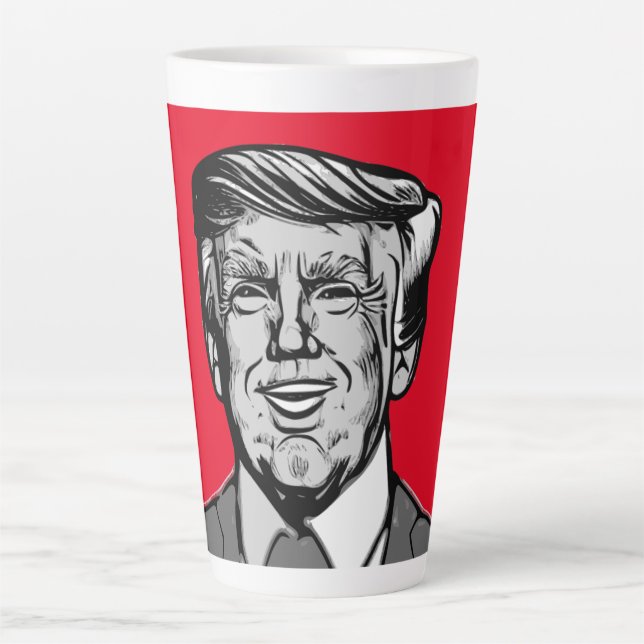 DONALD TRUMP  LATTE MUG (Front)
