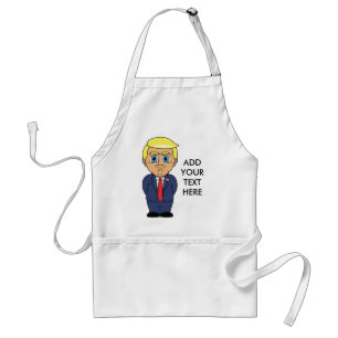 Donald Trump Looking Smug Standard Apron