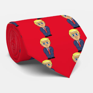Donald Trump Looking Smug Tie