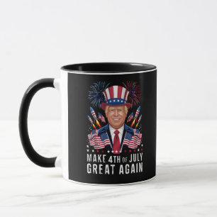 Donald Trump Make 4th Of July Great Again Mug