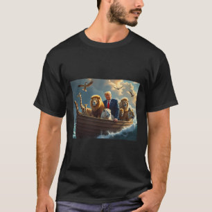 Donald Trump Make Cats Safe Again 2024 Debate 2  T-Shirt