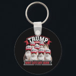 Donald Trump Make Cats Safe Again 2024 Debate  Key Ring<br><div class="desc">Donald Trump Make Cats Safe Again 2024 Debate Funny</div>