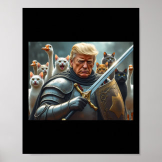 Donald Trump Make Cats Safe Again 2024 Dete 1 Poster