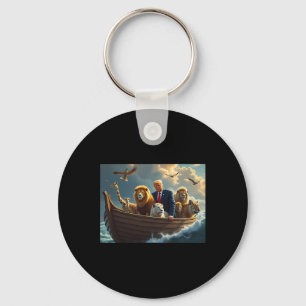 Donald Trump Make Cats Safe Again 2024 Dete 2 Key Ring