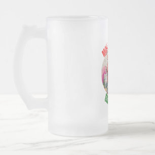 DONALD TRUMP - MAKE CHRISTMAS GREAT AGAIN FROSTED GLASS BEER MUG